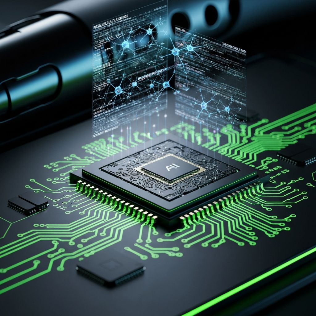 AI chip embedded in prosthetic limb